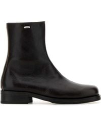 Our Legacy - Dark Leather Camion Boots - Lyst