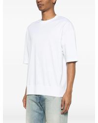 Calvin Klein - Mercerized Interlock Cuff Crew - Lyst