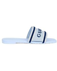 Gucci - Slides With Logo - Lyst