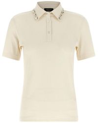 Fabiana Filippi - Cotton Polo Shirt - Lyst