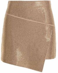 ANDREADAMO - Sequin Knit Skirt - Lyst