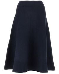 Frankie Shop - July Knitted Midi Skirt - Lyst