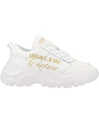 Versace Jeans Couture - Leather Sneakers - Lyst