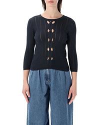 Sessun - Sessùn Alencar Cable-Knit Jumper - Lyst