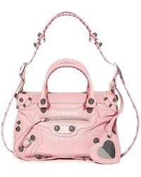 Balenciaga - Nappa Leather Neo Cagole Tote M Handbag - Lyst
