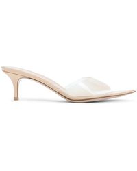 Gianvito Rossi - Elle 55 High Heel Slippers - Lyst