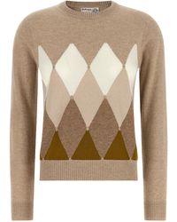 Ballantyne - 'Classic Diamond' Diamond-Shaped Sweater - Lyst