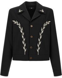 Amiri - Western Jacket With Embroideries - Lyst