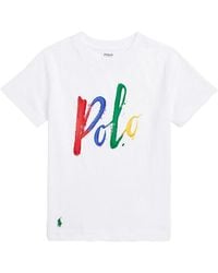 Polo Ralph Lauren - T-Shirt With Logo - Lyst