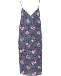 Fendi - Dress With Bouquet Pattern - Lyst