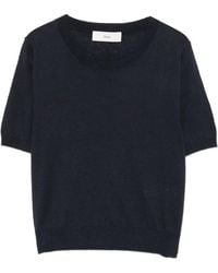 DUNST - Cotton And Linen T-Shirt - Lyst