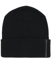 Brunello Cucinelli - Ribbed Cashmere Knit Beanie With Monili Detail - Lyst
