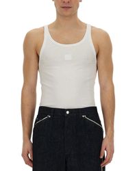 Dolce & Gabbana - Dolce & Gabbana Ribbed Tank Top - Lyst