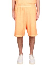 Marcelo Burlon - Bermuda With Logo - Lyst