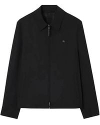 Burberry - Wool Bloomsbury Harrington Jacket - Lyst