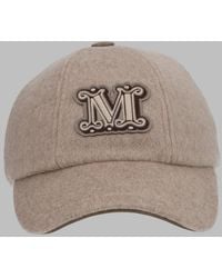Max Mara - Inspired Cashmere Baseball Hat - Lyst
