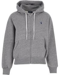 Polo Ralph Lauren - Zip-Up Hoodie - Lyst