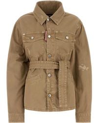DSquared² - 9 To 5 Cotton Shirt - Lyst