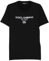 Dolce & Gabbana - T-Shirt With Logo - Lyst