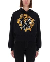 Versace Jeans Couture - Vemblem Baroque Sweatshirt - Lyst