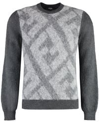 Fendi - Crew-Neck Sweater For Fw23 - Lyst