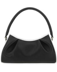 Elleme - Two-Tone Leather Dimple Moon Shoulder Bag - Lyst