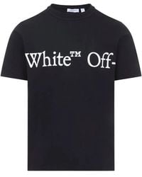 Off-White c/o Virgil Abloh - "Bookish Scarf Regular" Short Sleeves Tee - Lyst