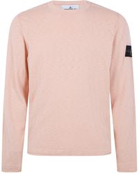 Stone Island - Crew Neck Classic Sweater - Lyst
