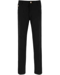 Versace - Informal Pant Cotton Gabardine Fabric - Lyst