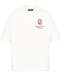 Amiri - Ma Chateau Oversized Cotton Tee - Lyst