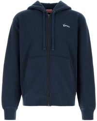 KENZO - Eiffel Tower Design Classic Zip Up Hoodie - Lyst