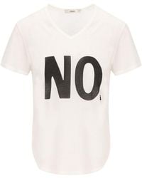 Fendi - No Print Cotton T-Shirt - Lyst