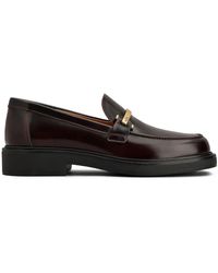 Tod's - Luxury Leather Slip-On Shoes - Lyst