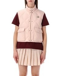 Moncler - Biois Down Quilted Gilet - Lyst