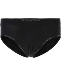 Emporio Armani - Stretch Cotton Brief Set - Lyst