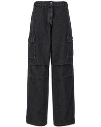 Coperni - 'Denim Wide Leg Cargo' Jeans - Lyst