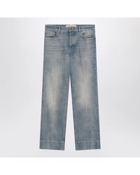 Valentino - Medium Washed-Effect Jeans - Lyst