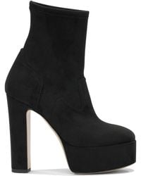 Casadei - Polyester Calf Leather Boots Ankle - Lyst