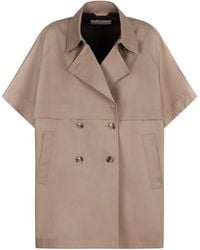 Herno - Short Trench Coat - Lyst