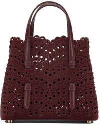 Alaïa - Alaia "Mina 20" Small Handbag - Lyst
