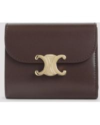 Celine - Small Flap Wallet - Lyst