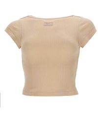 Jean Paul Gaultier - Top With Logo Patch - Lyst