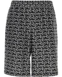 Burberry - Luxurious Mulberry Silk Shorts - Lyst