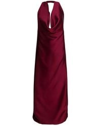 Semler - Flared Dress With American Neckline - Lyst
