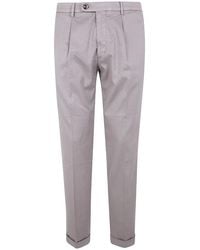 Michael Coal - Linen Classic Trousers - Lyst