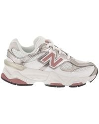 New Balance - 9060 – Junior Mesh And Suede Lifestyle Sneakers - Lyst