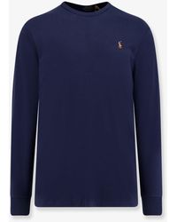 Polo Ralph Lauren - Cotton T-Shirt With Logo Embroidery - Lyst