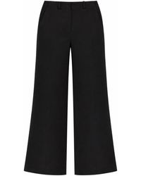 Theory - Fluid Loose Fit Pants Triacetate Trousers - Lyst