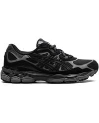 Asics - Gel-Nyc Suede And Mesh Sneakers - Lyst