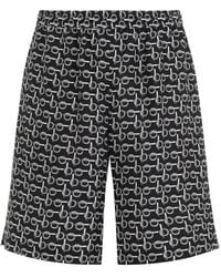 Burberry - Luxurious Silk Shorts - Lyst